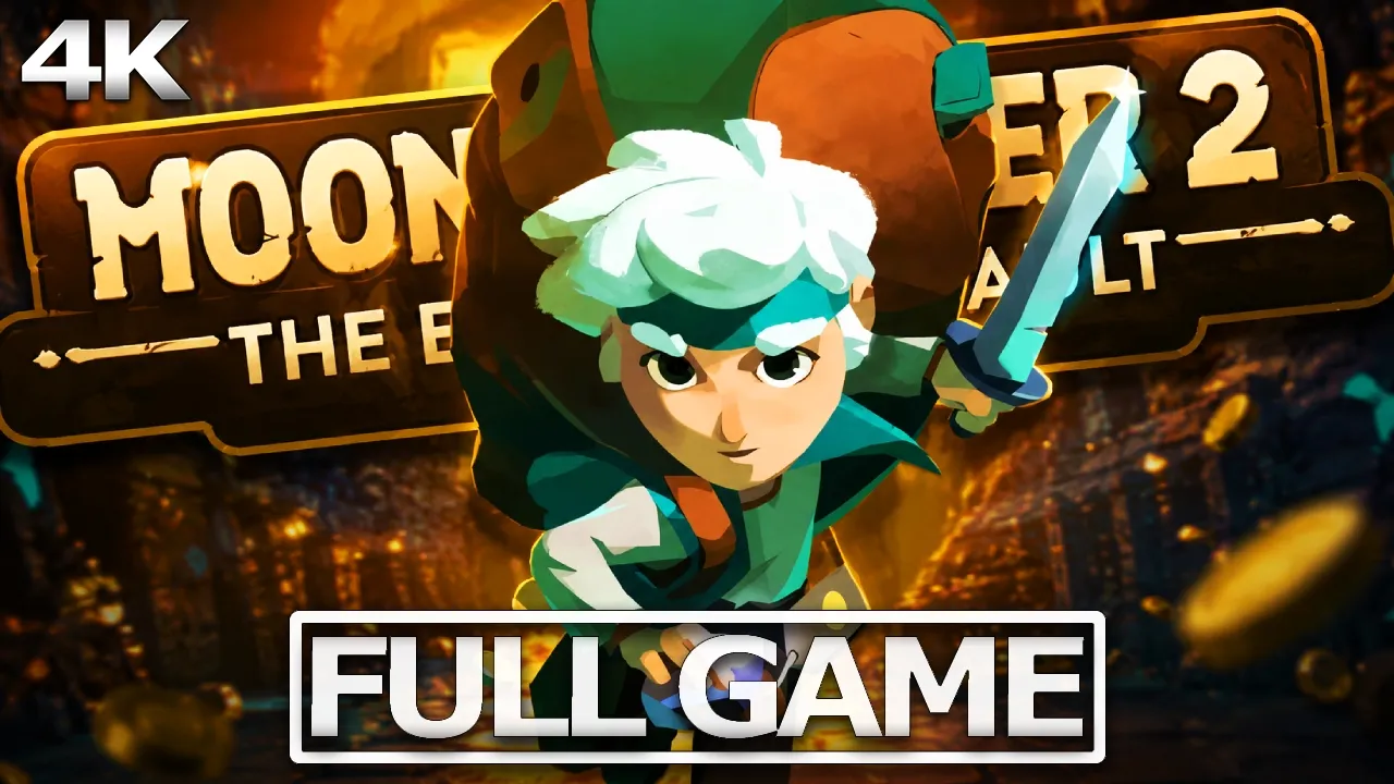 MOONLIGHTER 2 Full Gameplay Walkthrough / No Commentary【FULL GAME】4K 60FPS Ultra HD