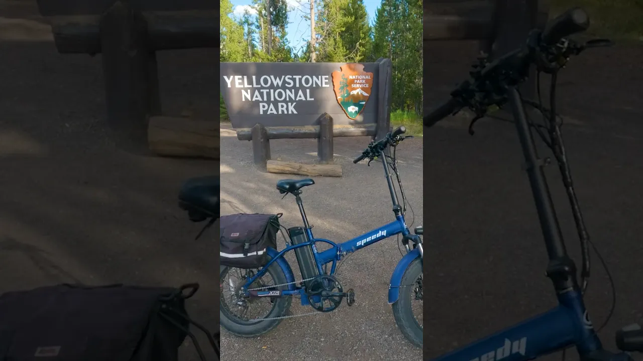 Most people drive this park. I biked it.