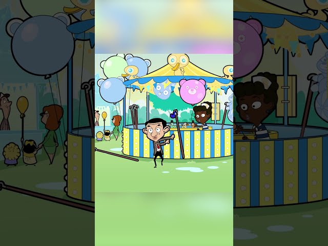 Mr Bean Loses Teddy At The Funfair 🎡 | Mr Bean Animated Season 4 | Funny Clips | Mr Bean