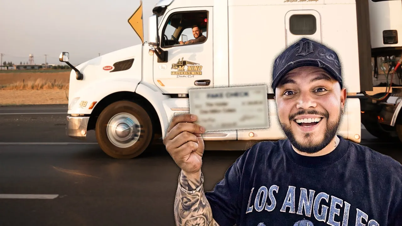 My First Morning on the Road as Owner Operator & My First Check