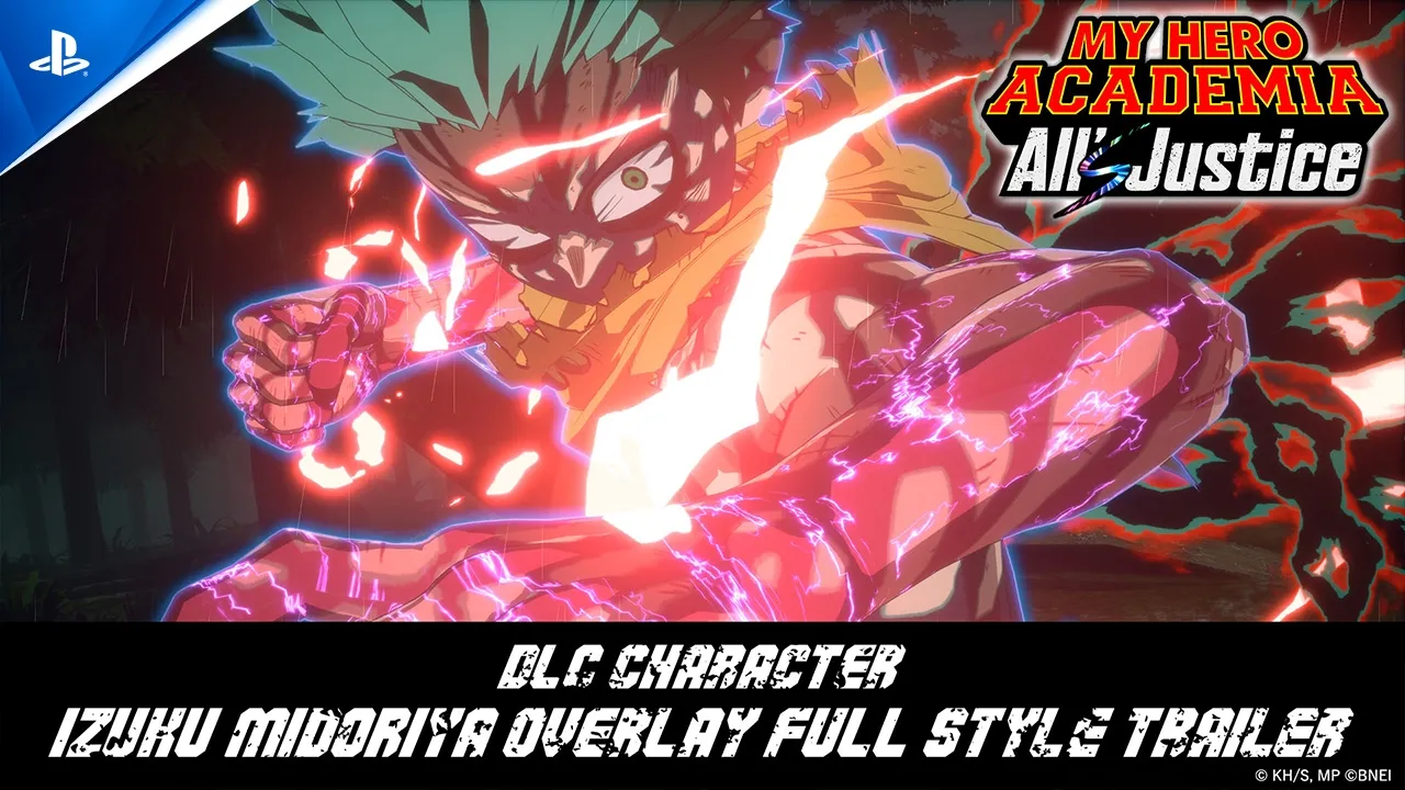 My Hero Academia: All’s Justice - Izuku Midoriya Overlay Full Style DLC Character | PS5 Games