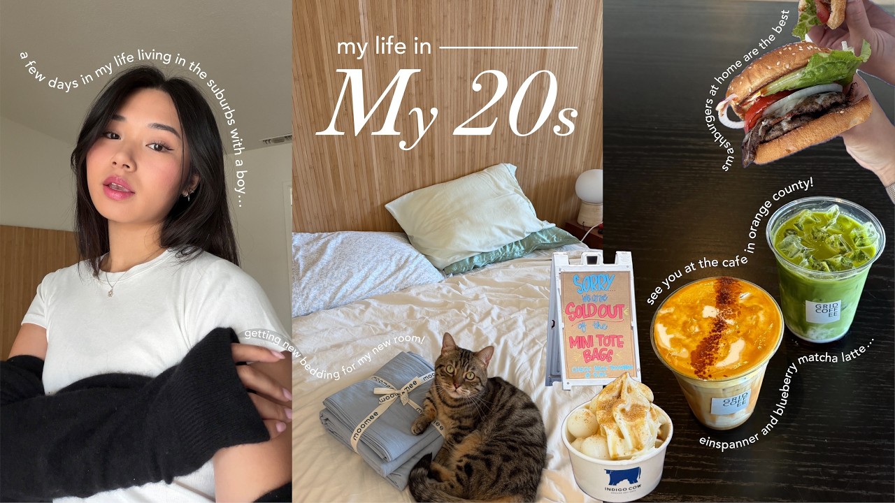 my life in the suburbs with a boy 🧸💕 | exploring OC, beach day, getting active & room haul!