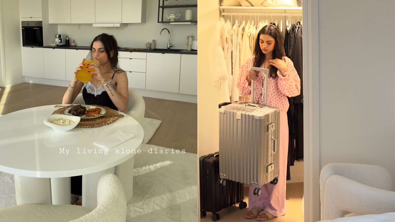 My Living Alone Diaries | Afternoon, cooking, packing for vacay, where am I going??✈️
