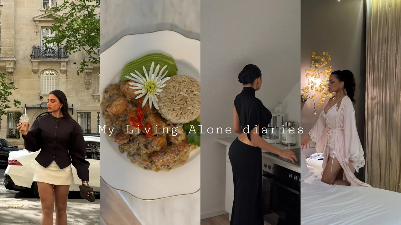 My Living Alone Diaries | Day In The Life, Getting ready, Paris, Cooking