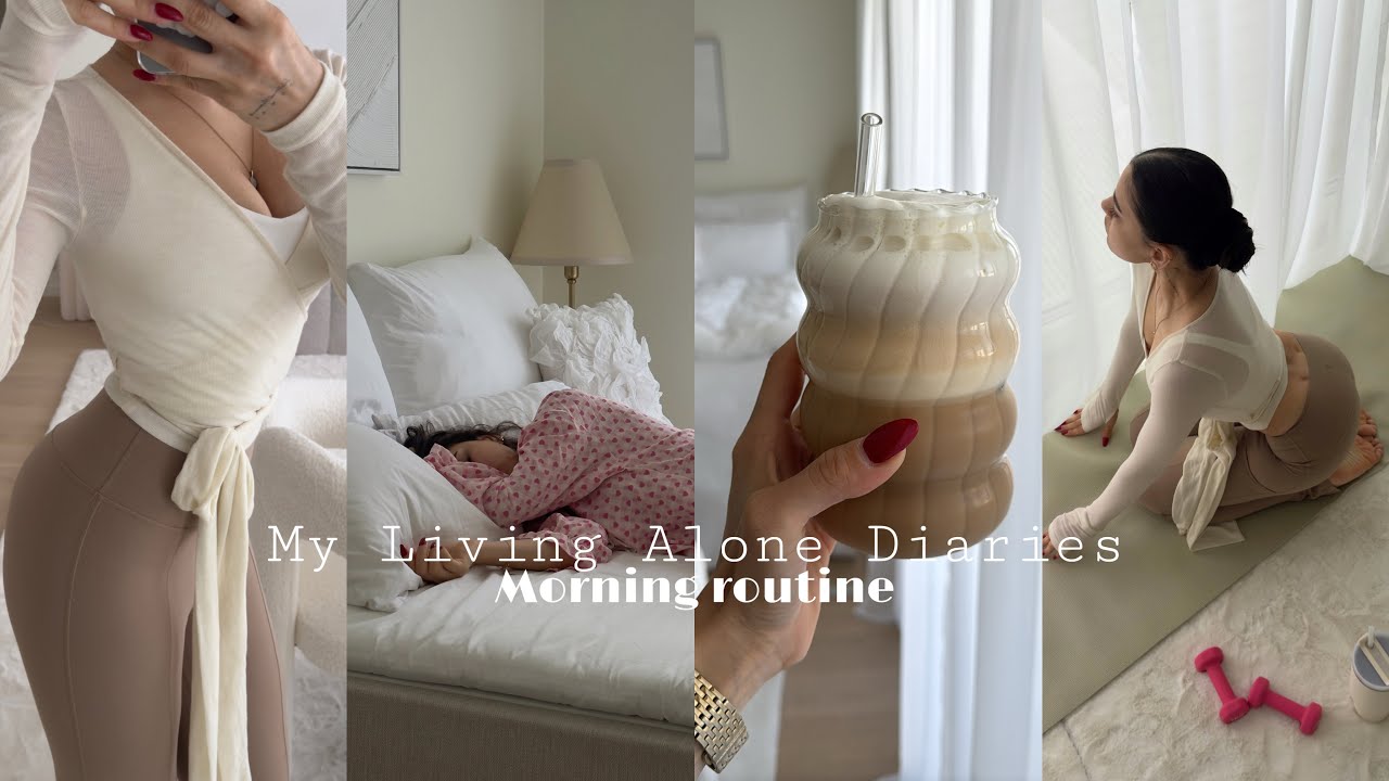 My Living Alone Diaries | Morning routine, back workout, lunch