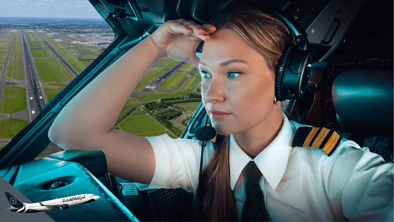 MY SECOND FLIGHT IN THE AIRBUS A321neo...STUNNING LANDING Amsterdam Schiphol RWY06 | Cockpit Views