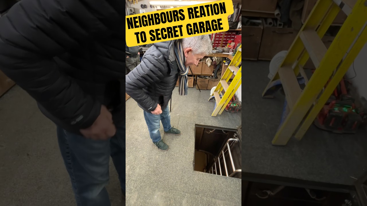 Neighbours reaction #secretgarage