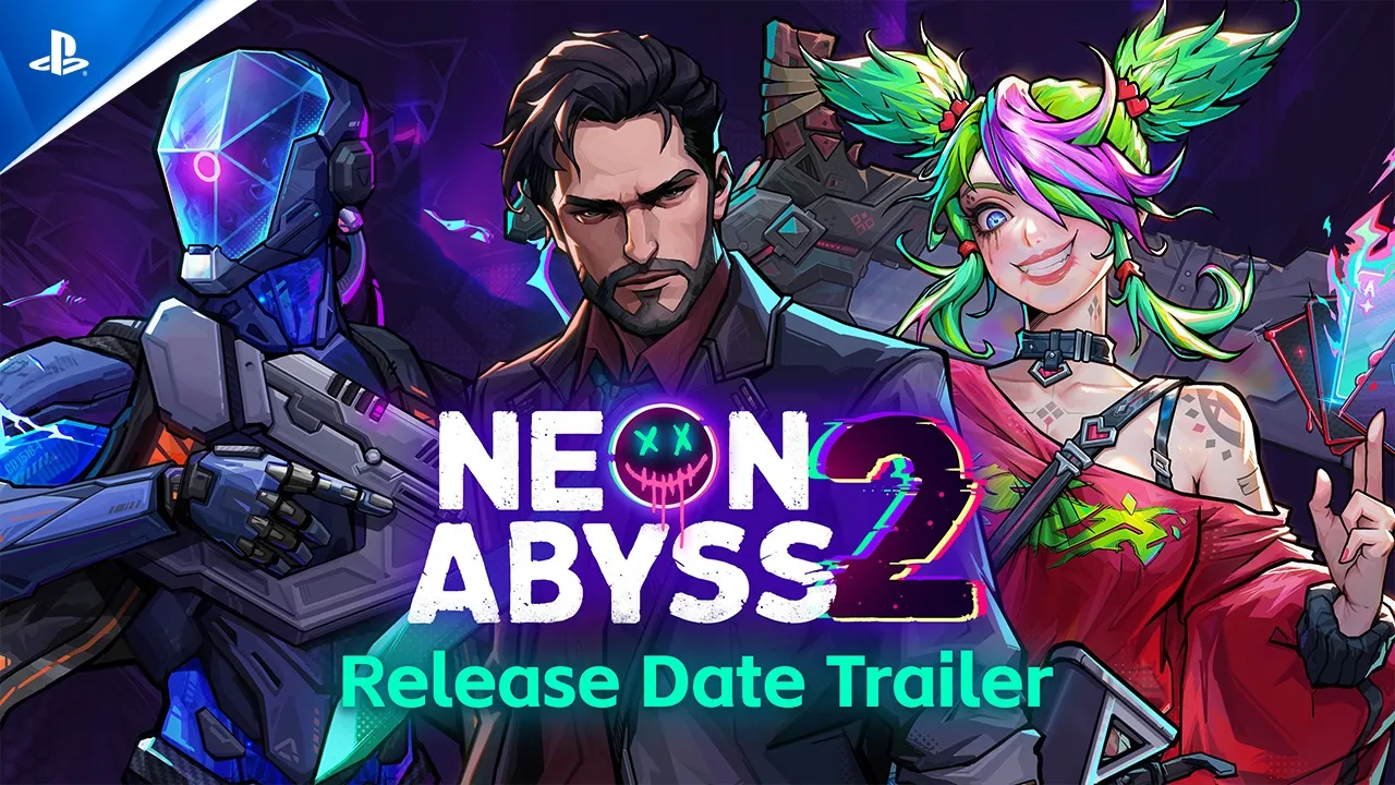 Neon Abyss 2 - Release Date Announcement | PS5 Games