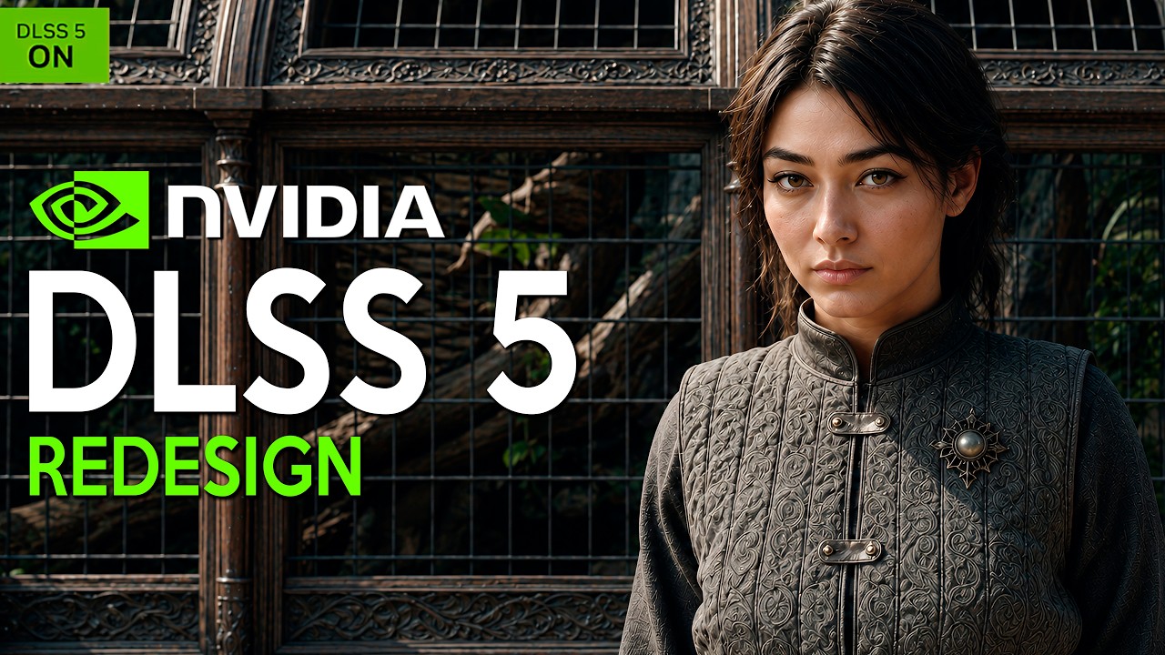 NEW DLSS 5 Redesign Official First Look | Real-Time Neural Rendering & Photorealism Tech Demo