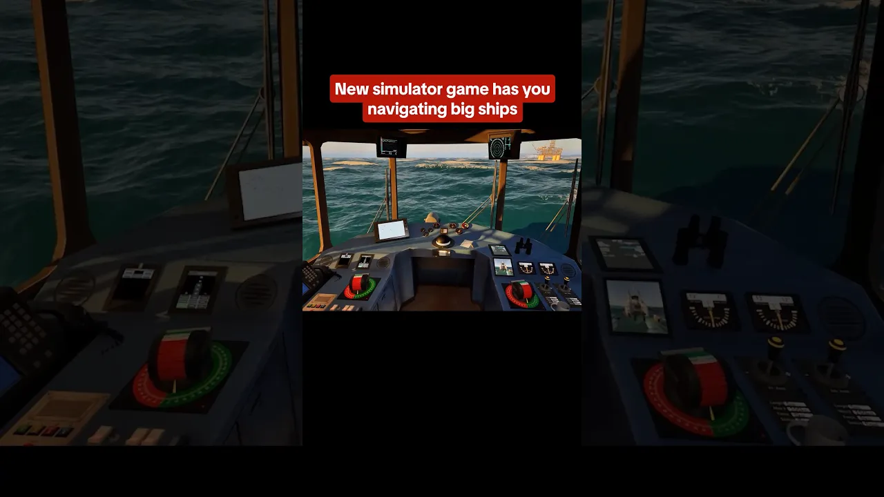 New Simulator Game Has You Navigating Big Ships