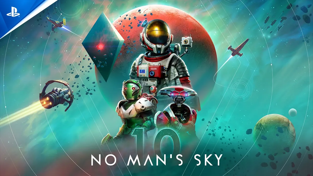 No Man's Sky - 10th Anniversary Trailer | PS5, PS4, PS VR2 and PSVR Games