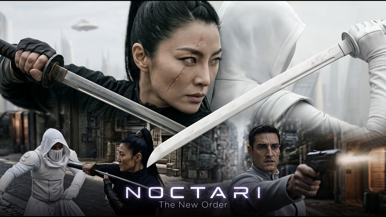 NOCTARI 4 - THE NEW ORDER. Sci-fi fantasy Action with Ninjas, robots, Alien Creatures and Vampires