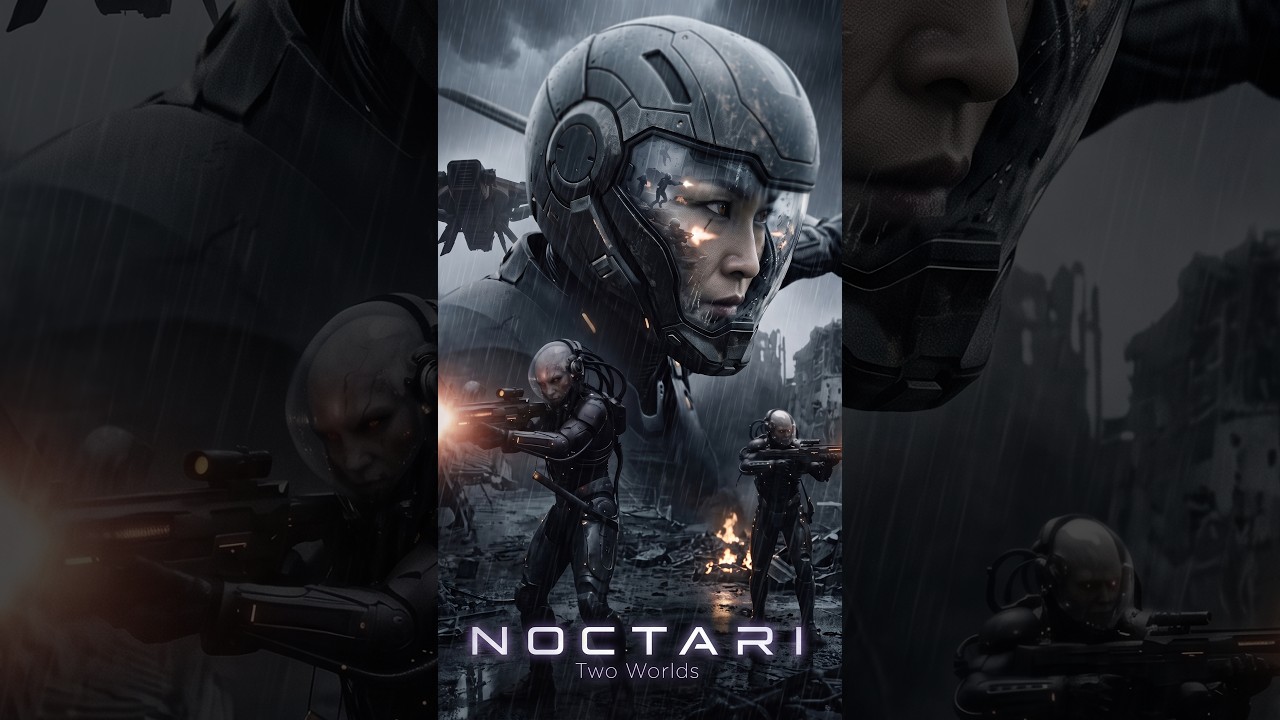 NOCTARI War battle scene - Sci-fi action adventure series, battle scene with Kung-fu swords fight