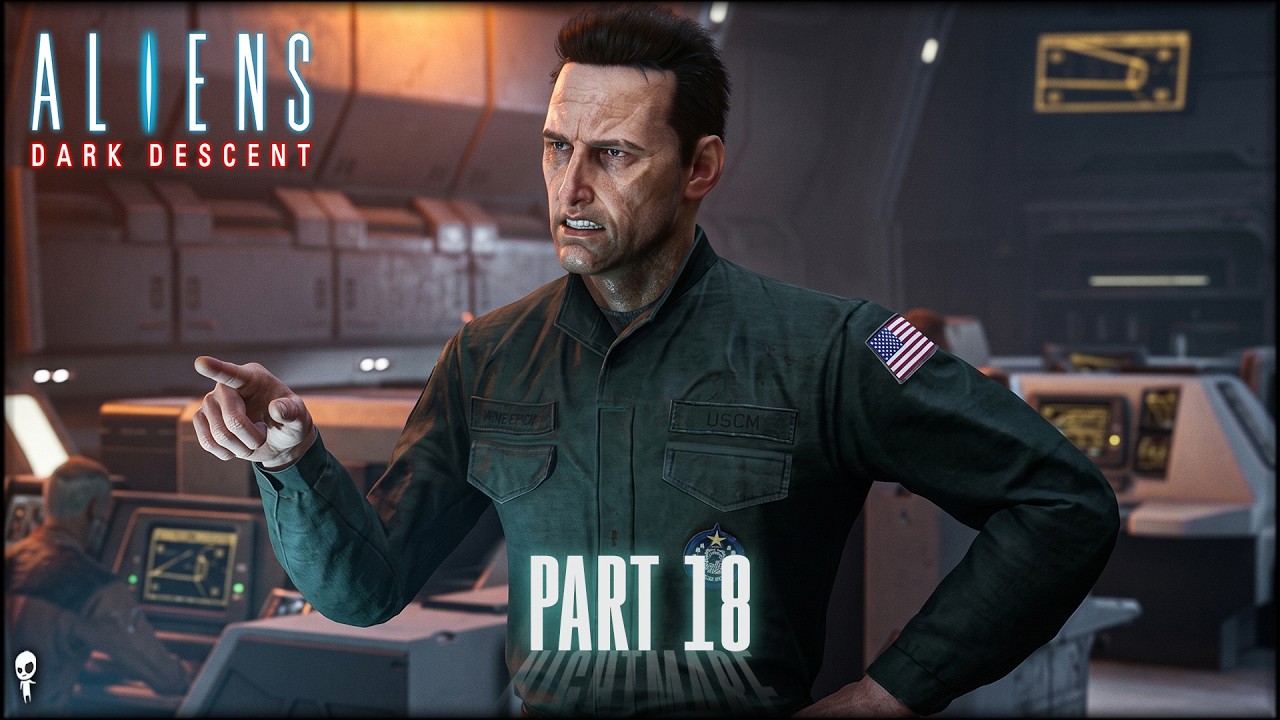 Not Worth The Risk But Doing It Anyways // Aliens: Dark Descent // Nightmare Mode // Part 18