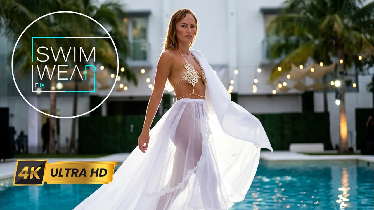 NYLA COUTURE Flying Solo Swimweek 2022 Miami - 4K Remaster