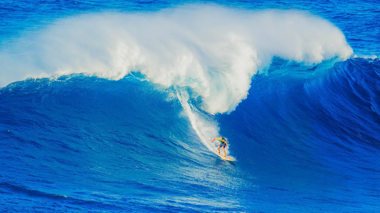 Oahu Surf Competition - Part 2 | Massive Hawaiian Waves in 4K | Ocean Sounds & Slow Motion