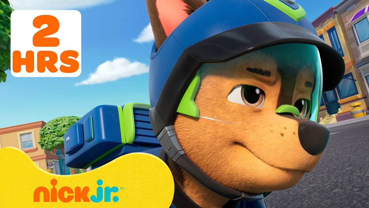 Officer Chase is On the Case! 🚔 | PAW Patrol Police Rescues | 2 Hours | Nick Jr.