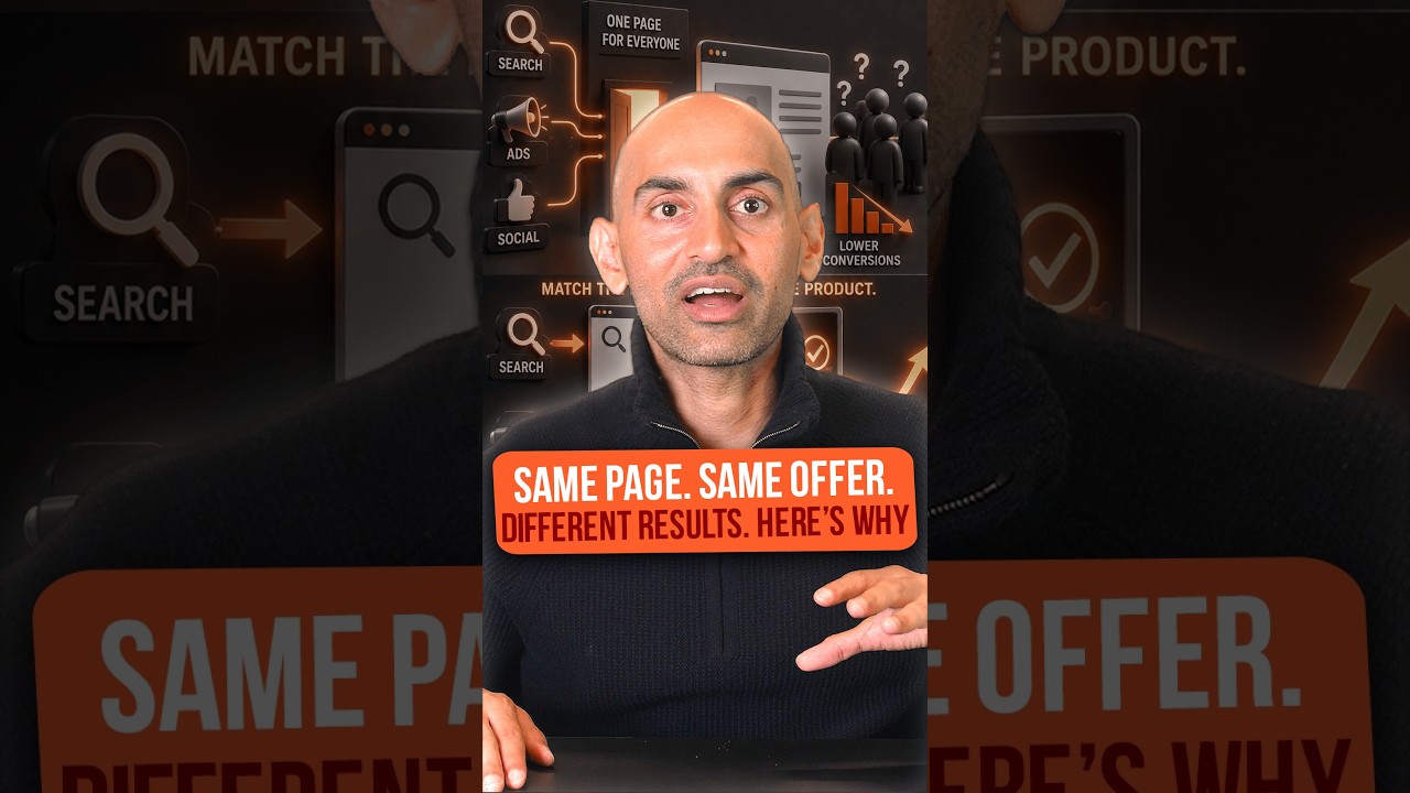 One Page. Same Offer. Wildly Different Results. #shorts