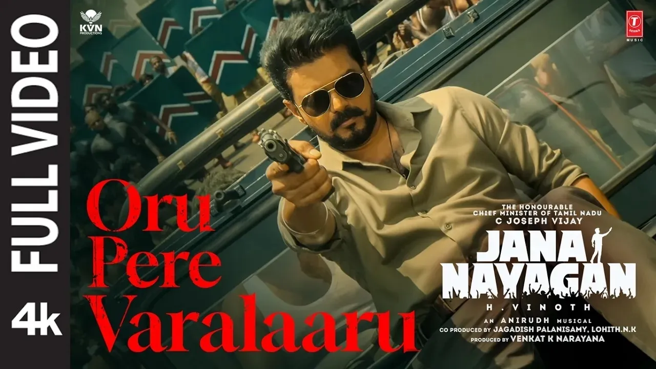 Oru Pere Varalaaru (Tamil) Full Video | Hon’ble CM Thalapathy Vijay| Jana Nayagan| Anirudh,Vishal M