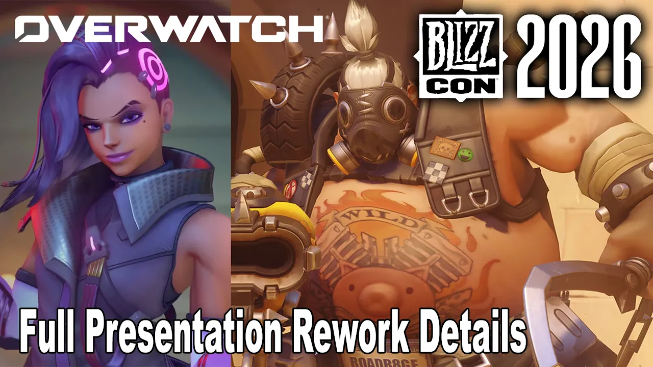 Overwatch Sombra & Roadhog Rework Details Full Presentation Panel | BlizzCon 2026