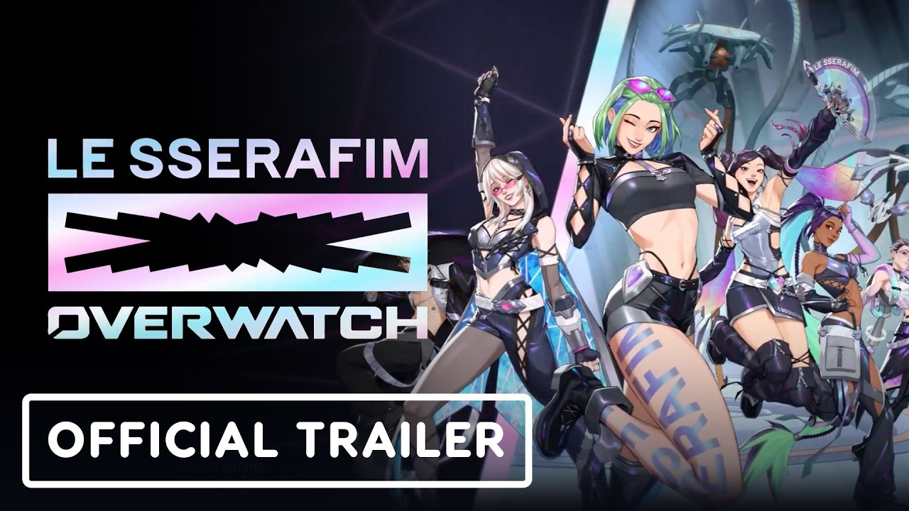 Overwatch x LE SSERAFIM - Official Wave 3 Gameplay Trailer
