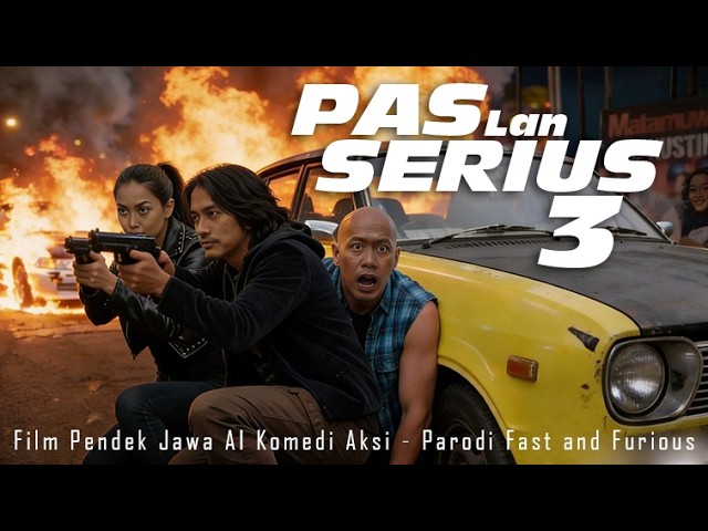 PAS LAN SERIUS eps 3 (Film Komedi Parodi AI) Fast and Furious Jowo - by AntVideograph