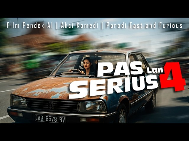 PAS LAN SERIUS eps 4 (Film Komedi Parodi AI) Fast and Furious Jowo - by AntVideograph