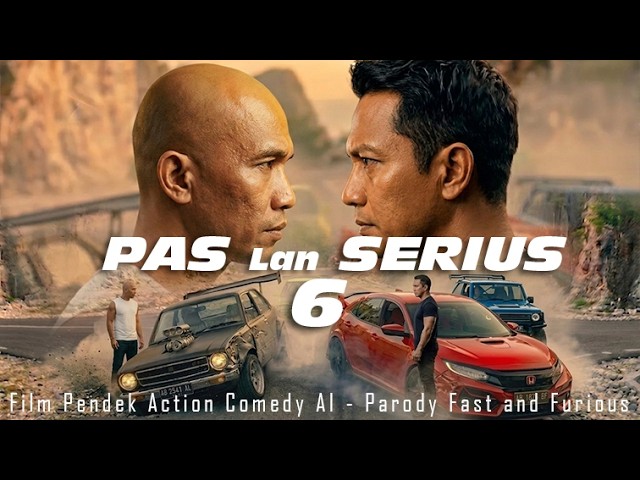 PAS LAN SERIUS eps.6 - Sedulur Lanang (Film Komedi Parodi AI) Fast and Furious Jowo by AntVideograph