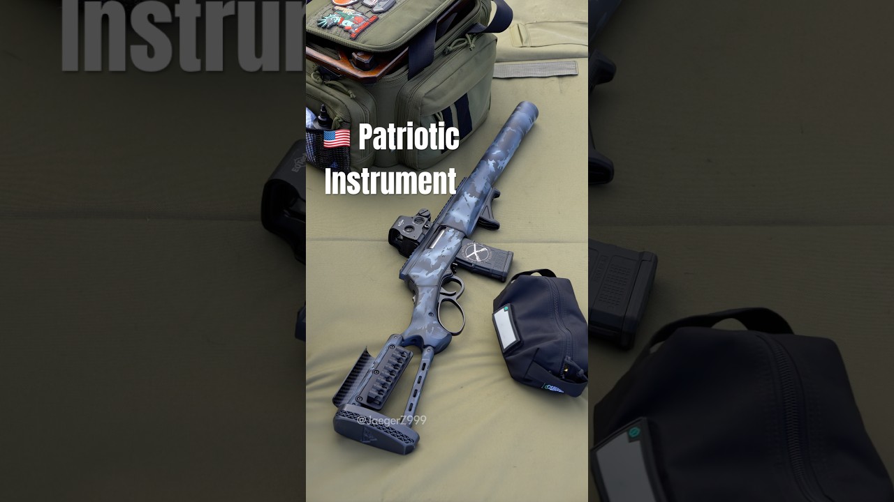 Patriotic Instrument 🇺🇸 / Wren Metal Integrally Suppressed Lever Action