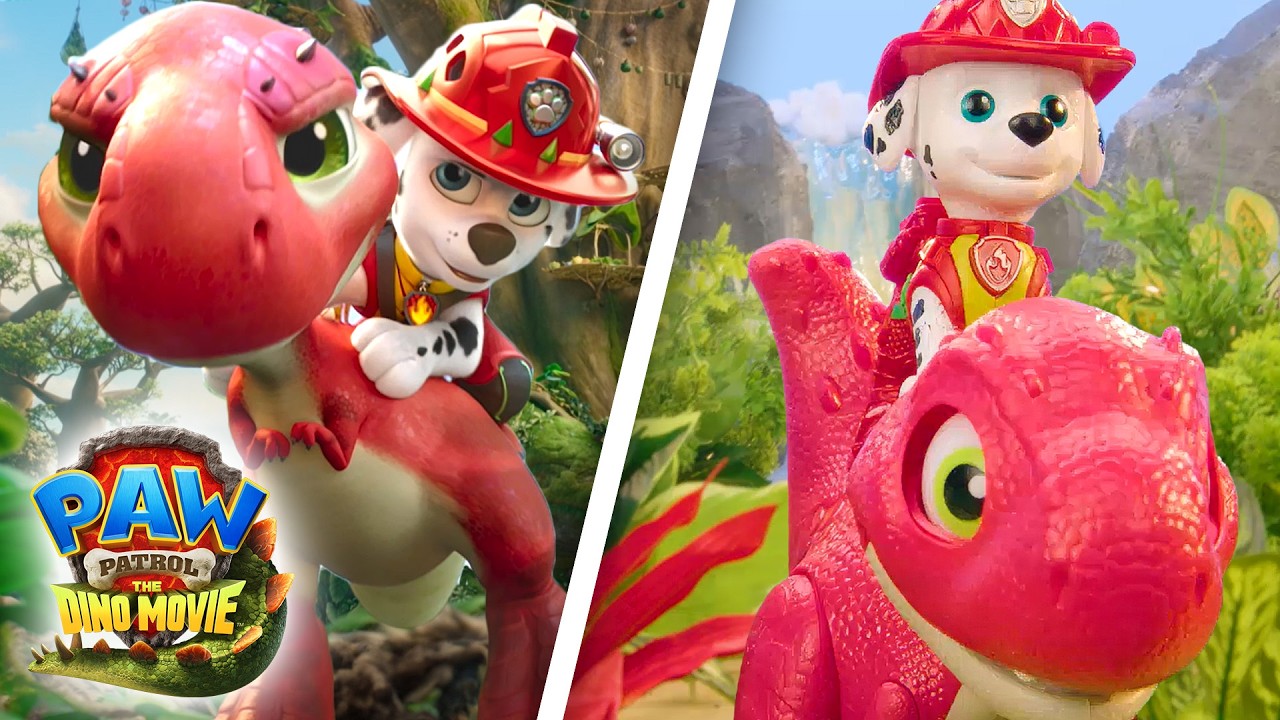 PAW Patrol: The Dino Movie Toy Recreation! | Official Trailer | Nick Jr.