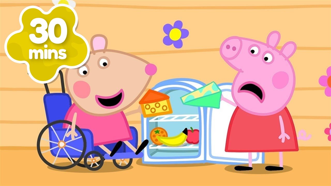 Peppa & Mandy Find CHEESE in the Clubhouse 🧀 Peppa Pig Full Episodes | 1 Hour of Kids Cartoons