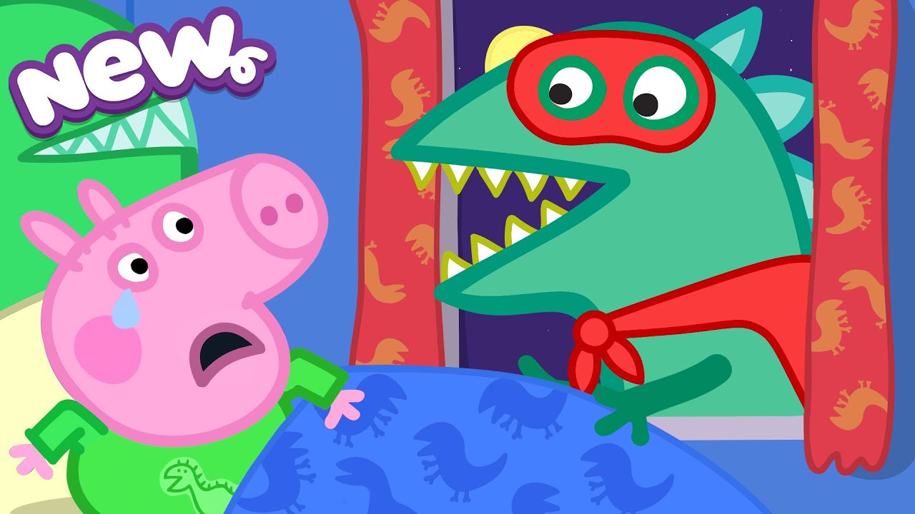 Peppa Pig Tales 2026 🦕 DINOSAUR at George's Window in the Night! 💤 BRAND NEW Peppa Pig Episodes