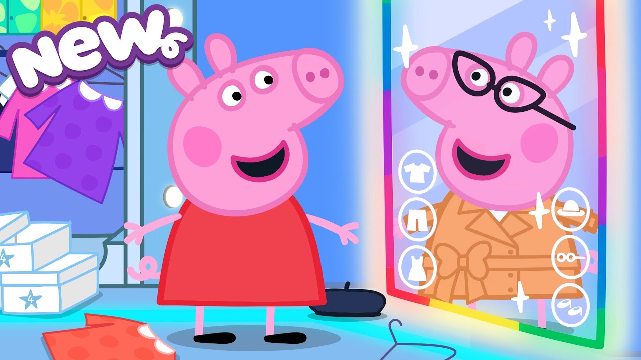 Peppa Pig Tales 2026 🪞 Peppa's FUTURISTIC Mirror 🕶️ Learning About Reflections! ✨ NEW Peppa Pig