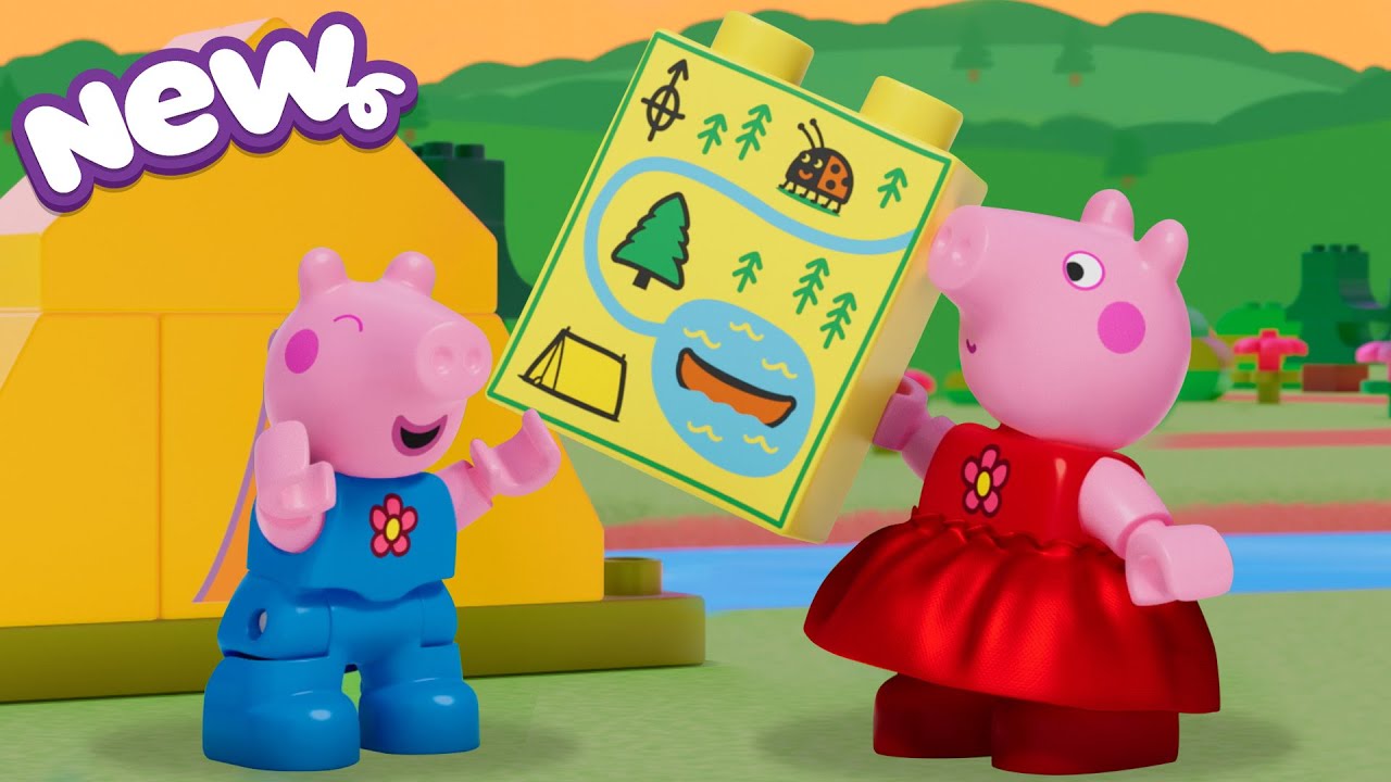Peppa Pig Tales📍 Peppa goes on a SCAVENGER HUNT! 🗺️ LEGO DUPLO Peppa Pig Episodes