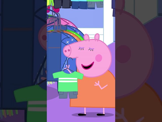 Peppa's FUTURISTIC Mirror #PeppaPig #Shorts