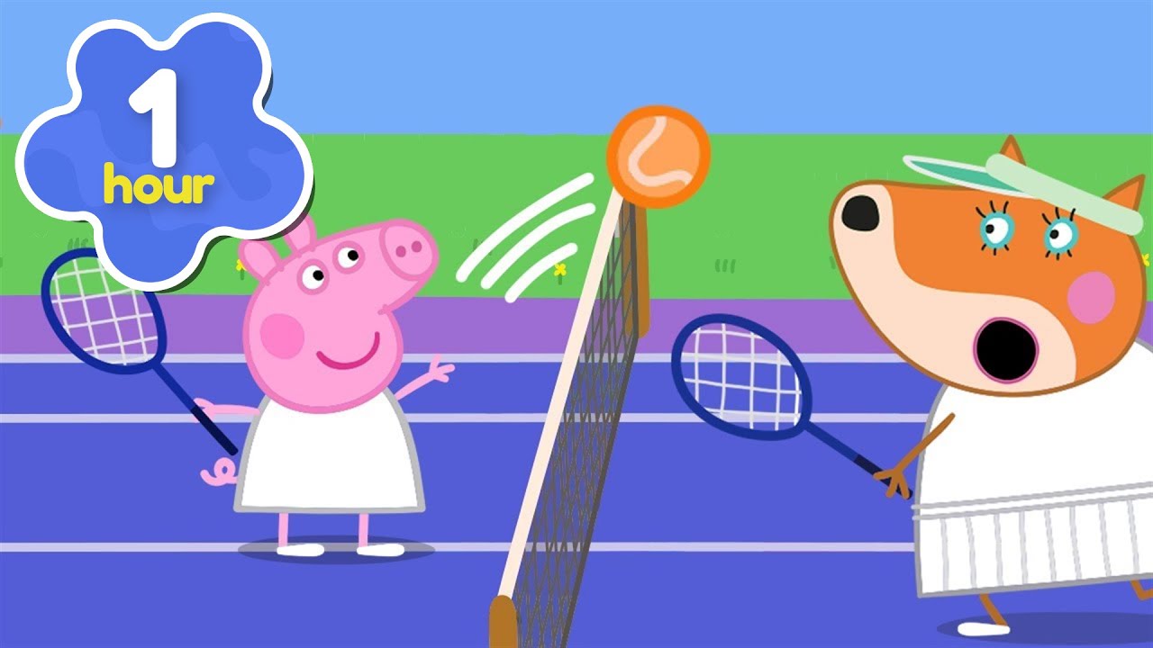 Peppa's Summer Games! 🎾 Peppa Pig Full Episodes | 1 Hour