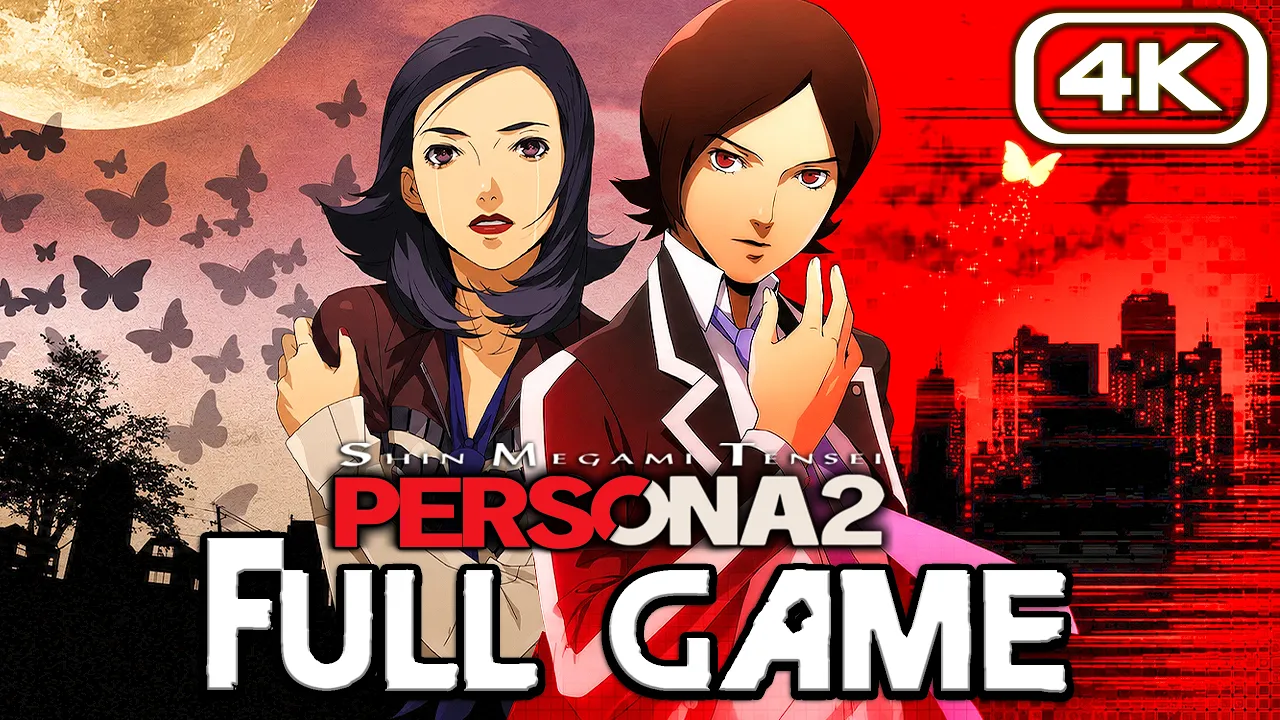 PERSONA 2 Gameplay Walkthrough FULL GAME (4K ULTRA HD) No Commentary