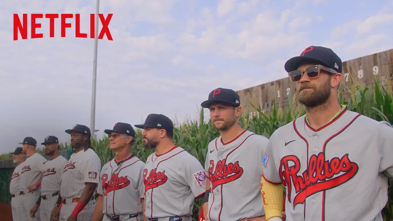 Philadelphia Phillies and Minnesota Twins Emerge From the Cornfield | MLB at Field of Dreams