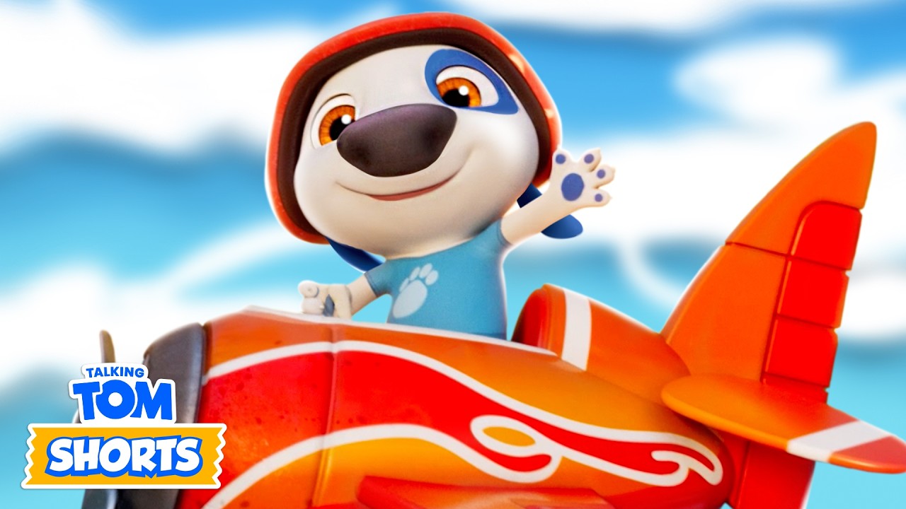 Pilot Hank ✈️ 😳 Talking Tom Shorts | Cartoons for Kids