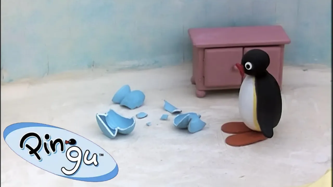 Pingu and the Broken Vase 🐧 | Pingu - Official Channel | Cartoons For Kids