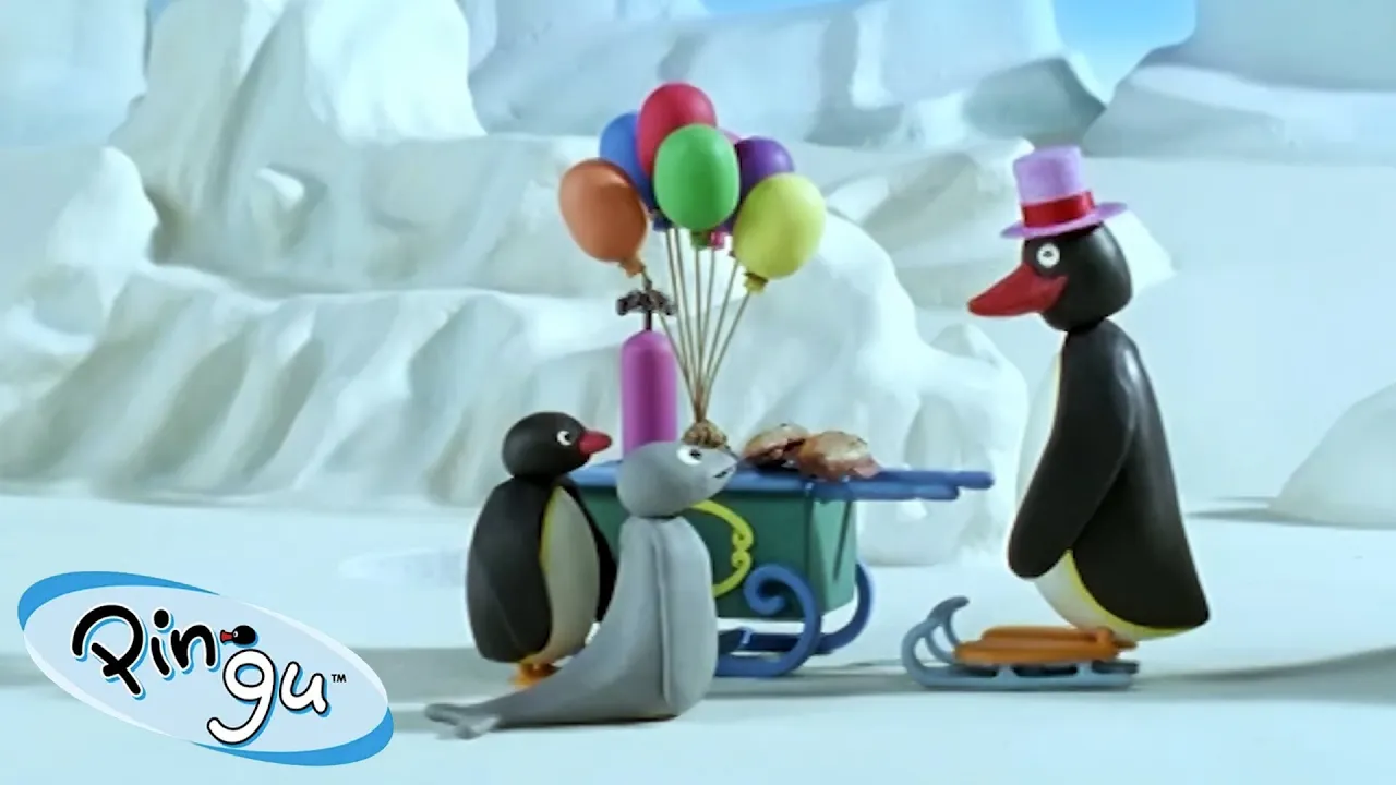 Pingu Tries to Fly! 🐧 | Pingu - Official Channel | Cartoons For Kids