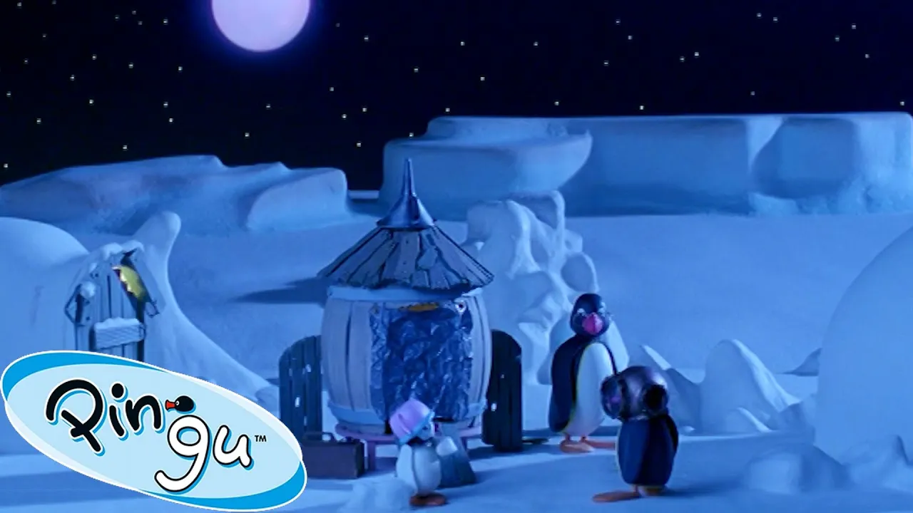 Pingu's Moon Adventure! 🐧 | Pingu - Official Channel | Cartoons For Kids