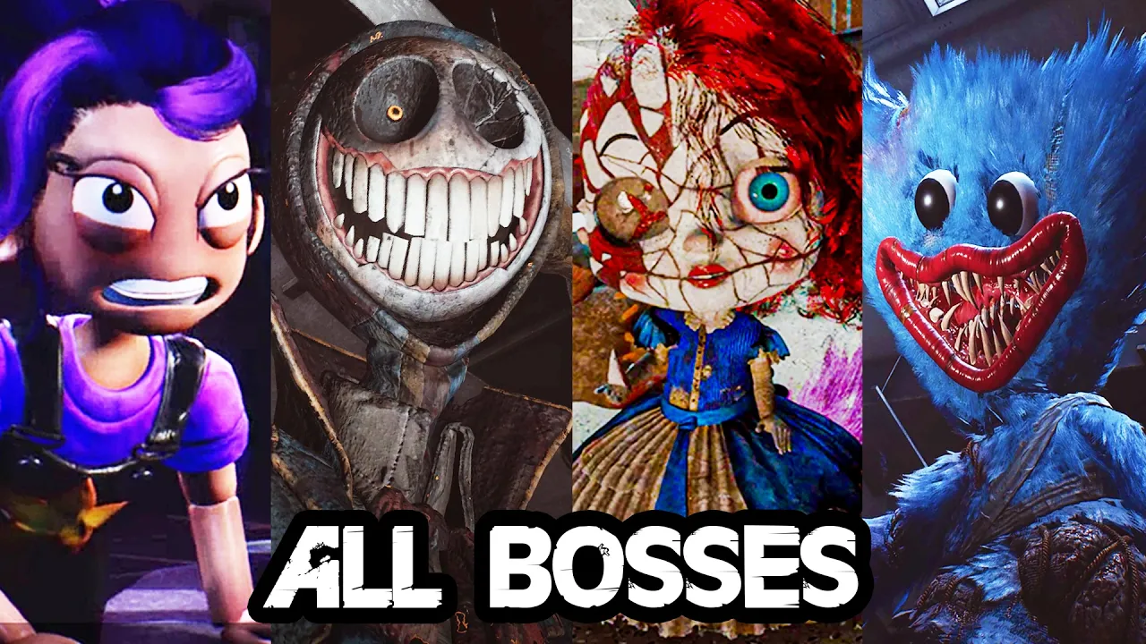 Poppy Playtime Chapter 5 - All Bosses + ENDING 4K 2026