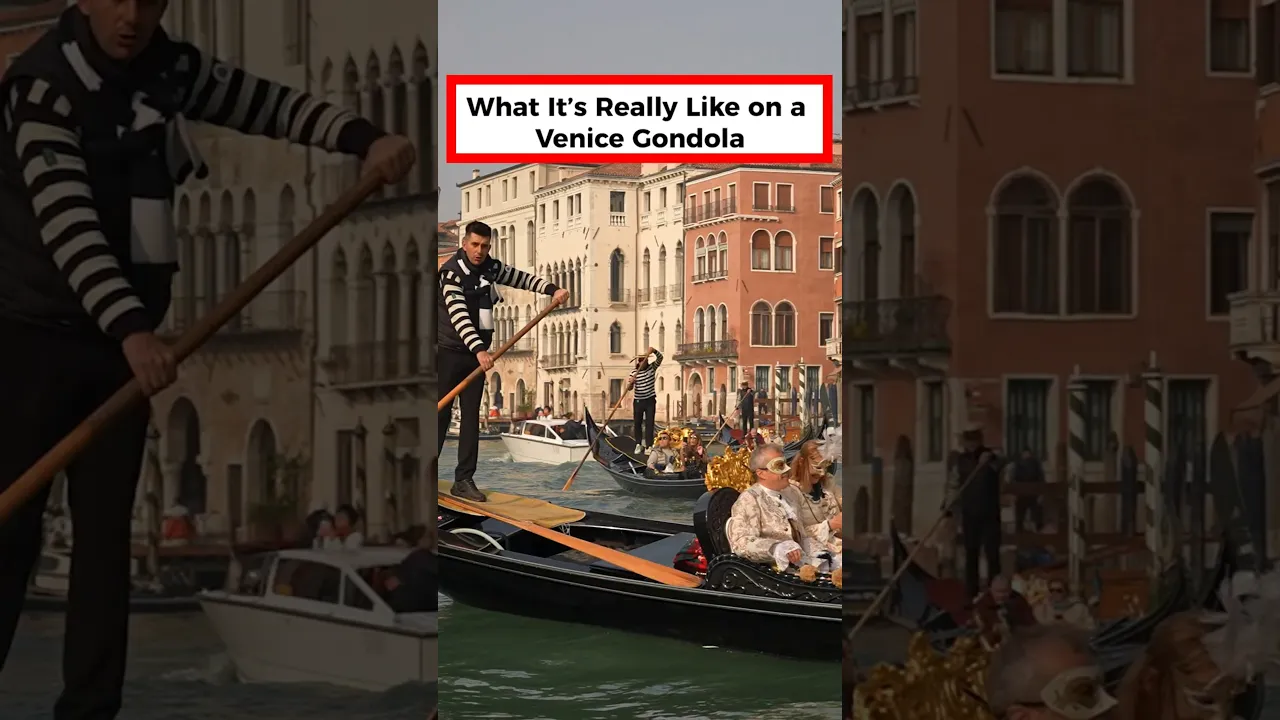 POV: 4 Gondola Rides in Venice, Italy 🚤🇮🇹
