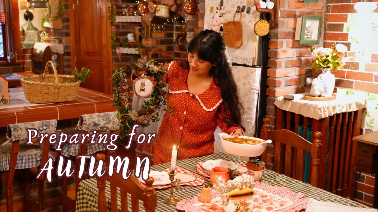 🍂 Preparing my Cozy Cottage for Autumn 🕯️🧺