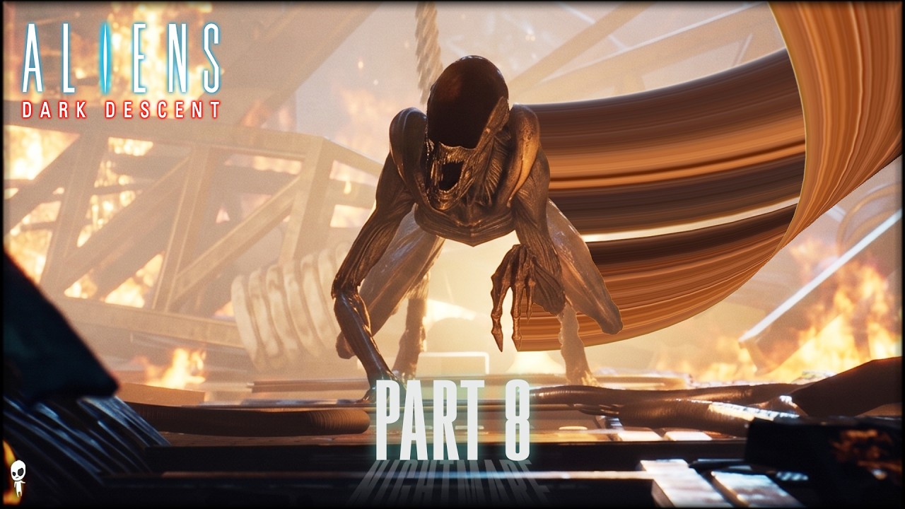 Pretty Sure That Wasn't Supposed To Happen // Aliens: Dark Descent // Nightmare Mode // Part 8
