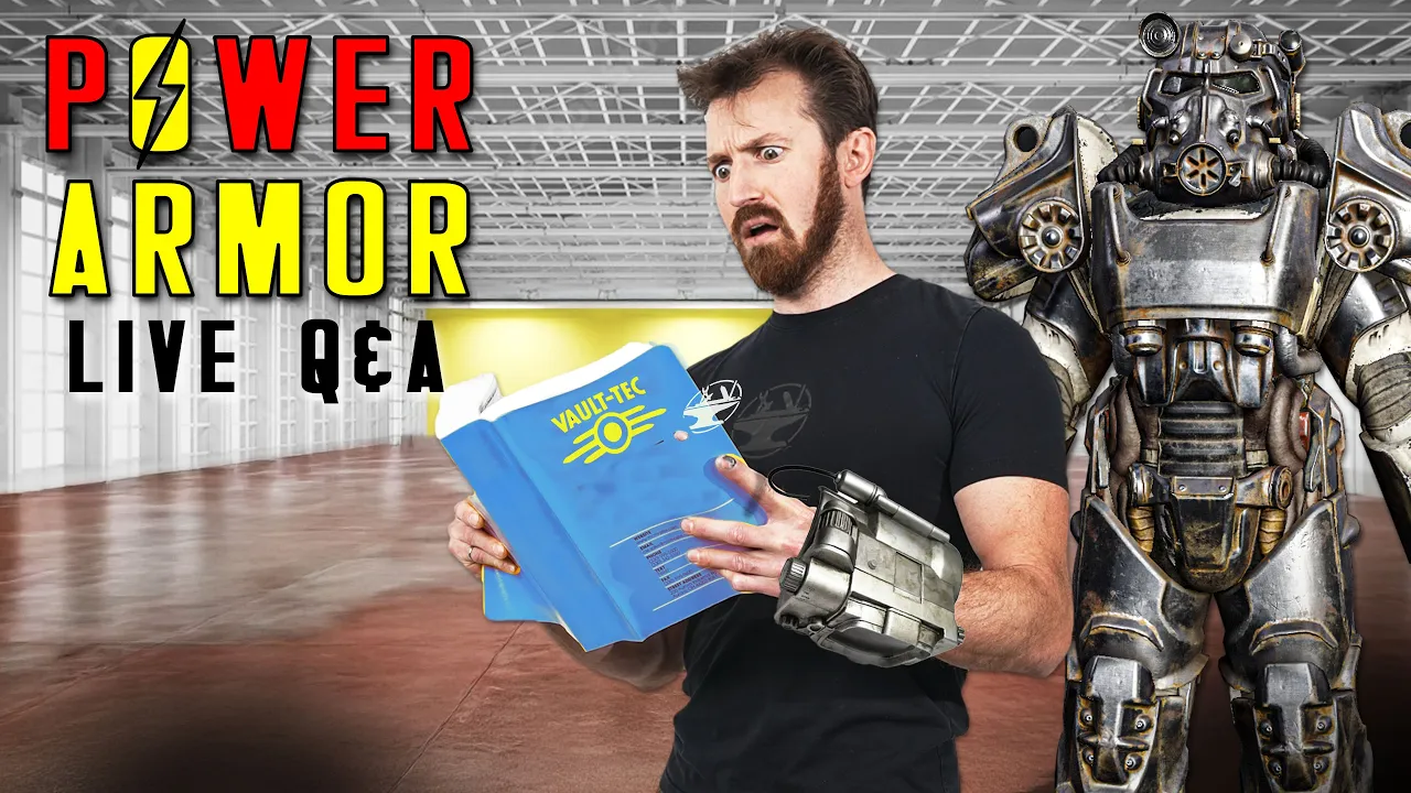 Real Life Power Armor Q&A Livestream #1!
