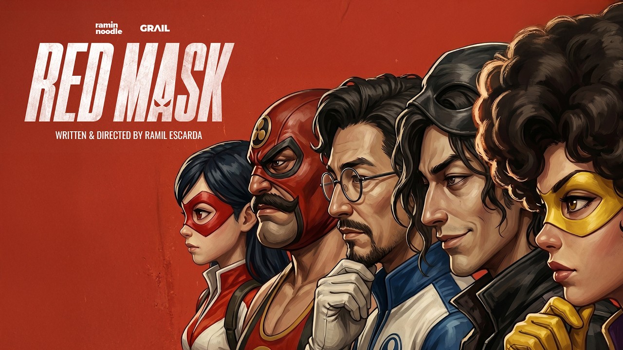 RED MASK - Official Trailer - Directed By Ramil Escarda (Animated Micro Series)