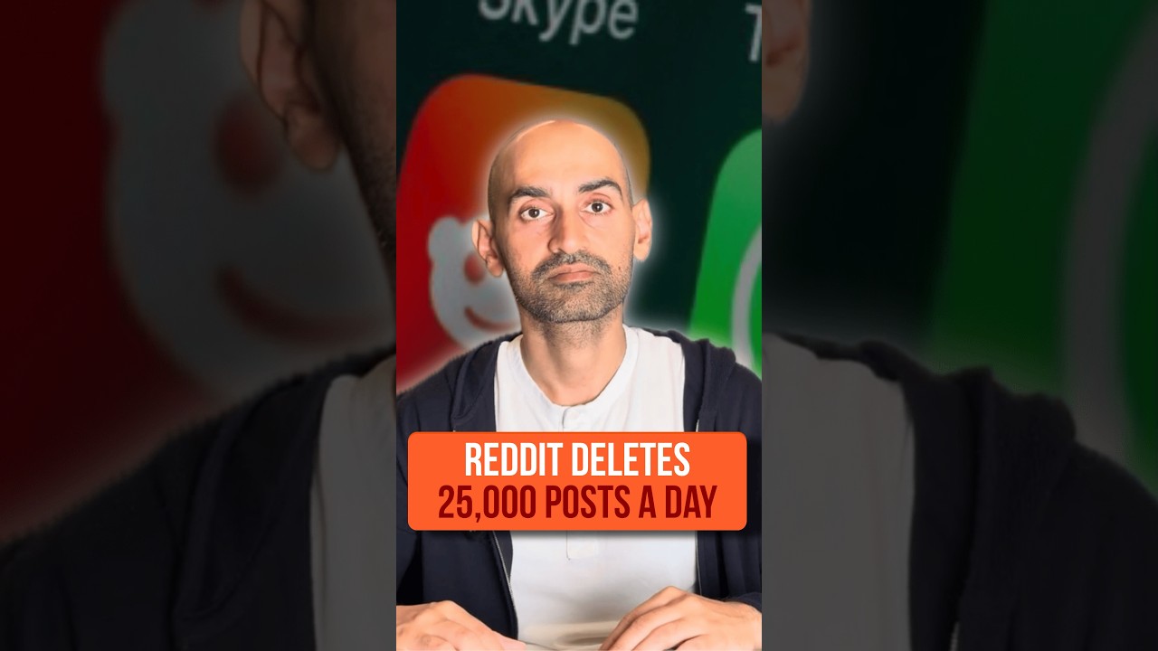 Reddit Is Deleting 25,000 Posts a Day #shorts