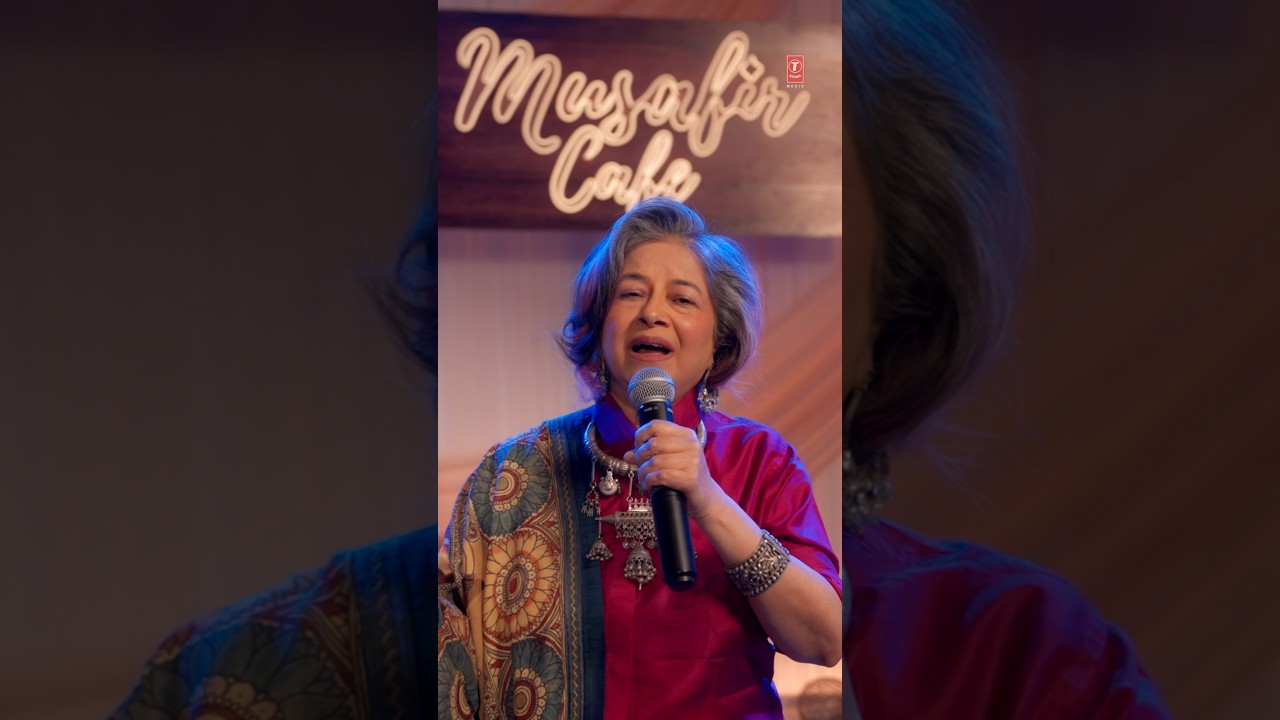 Rekha Bhardwaj & Raghav Kaushik✨bring "Darmiyaan - Unplugged" to life from Musafir Cafe.